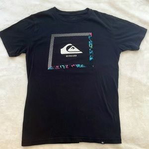 Quicksilver Black Logo T Shirt